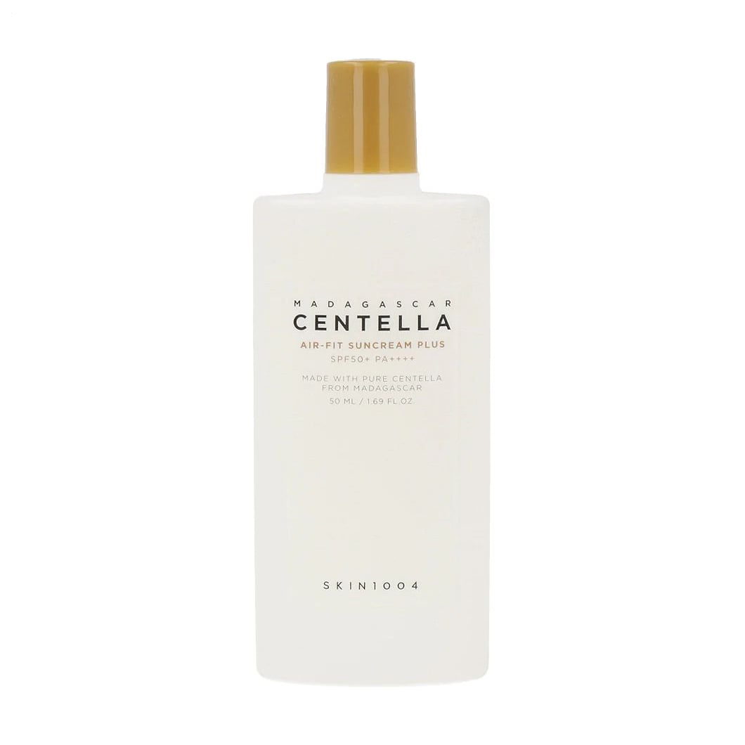 Легкий сонцезахисний крем для обличчя Skin1004 Madagascar Centella Air-Fit Suncream Plus SPF 50+ PA++++ з екстрактом центели азіатської, 50 мл